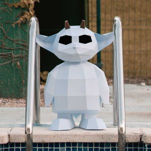 Ned Statue Printable Template