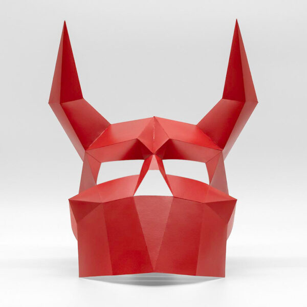 Máscara de Demonio Patrón PDF