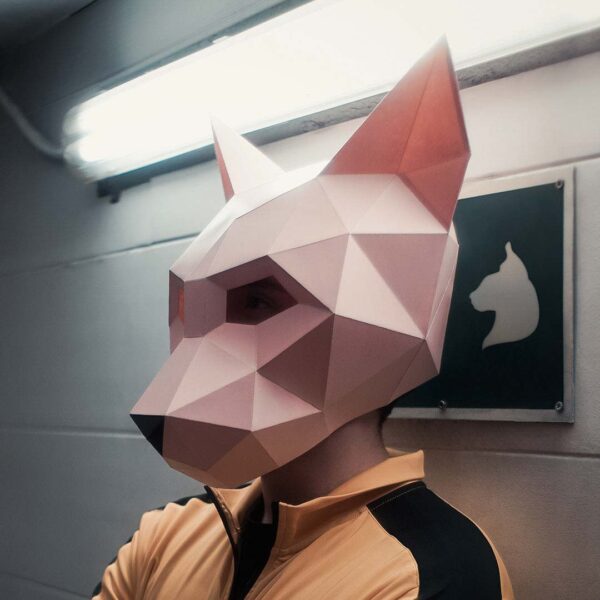 DIY Sphynx Cat Mask Paper Craft