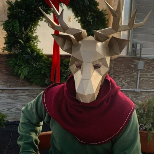 Deer mask for Carnival