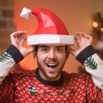 Christmas paper hat DIY – Portrait 1