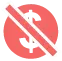 Icono de uso personal rojo