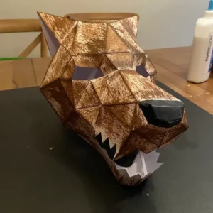 Máscara de Lobo para Halloween