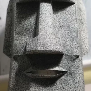 Cabeza de Moai - Máscara para Imprimir