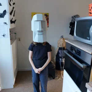 Máscara de Moai para Niños