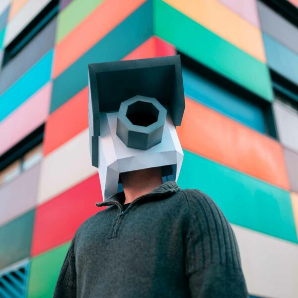 Máscara de Cámara de Vídeo para Imprimir con Papel