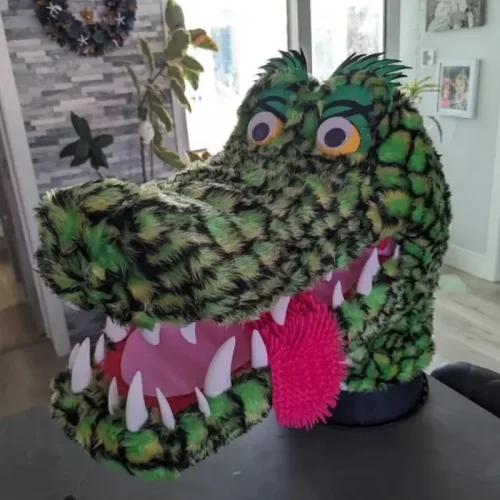 Patrón para Máscara de Cocodrilo